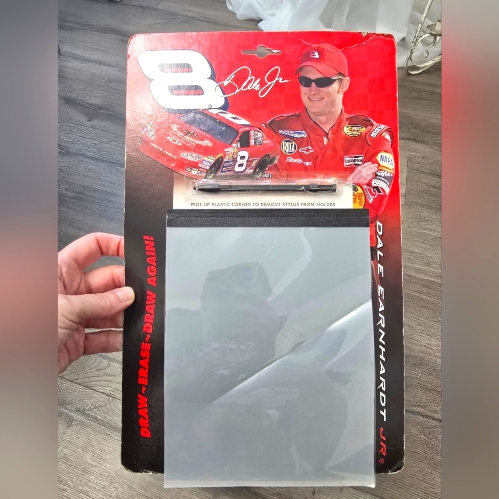Dale Ernhardt Jr #8 Chevy Draw Erase Draw Again Board Vintage